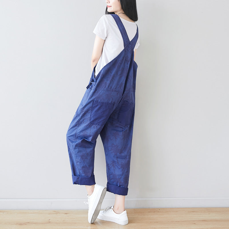 Korean-Style Women's Overalls