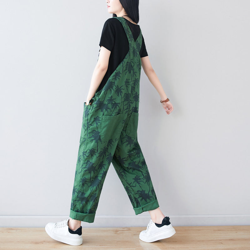 Korean-Style Women's Overalls