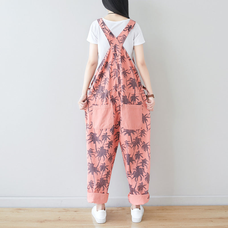 Korean-Style Women's Overalls