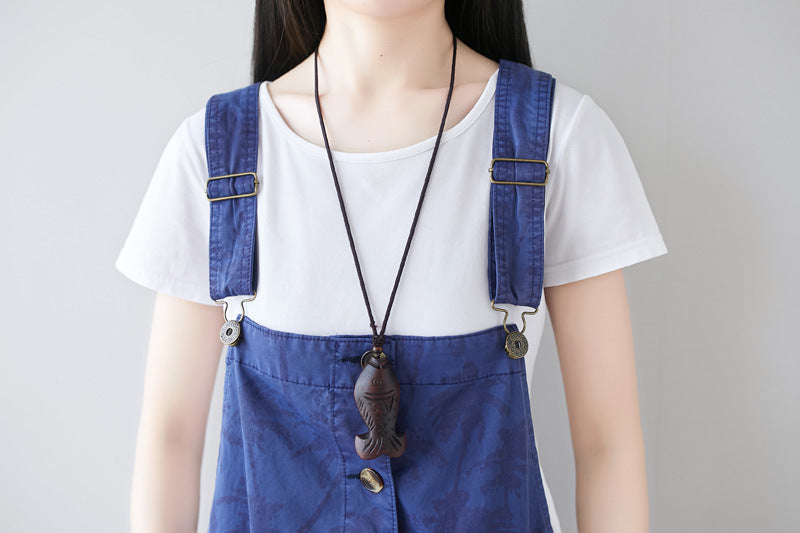 Korean-Style Women's Overalls