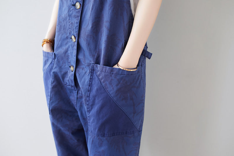 Korean-Style Women's Overalls