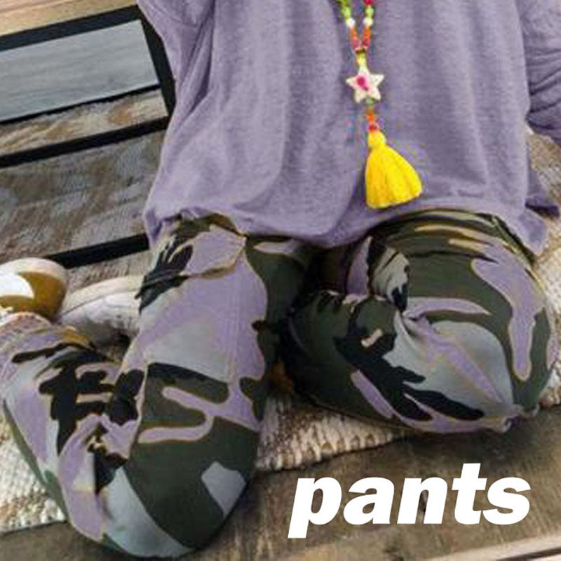 Camouflage Casual Trousers for Women  - New***!!! - Plus-Sizes Available