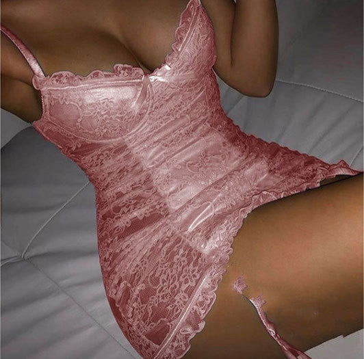 Lace Perspective, Temptation, Sexy Lingerie, Suspenders, Nightdress