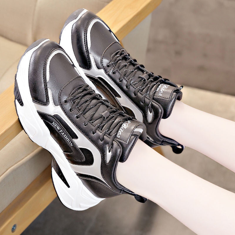 Korean-Style All-Match Cotton Sports Shoes For Women