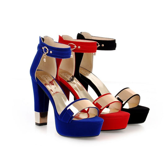 European & American-Style Super-High-Heels Sandals