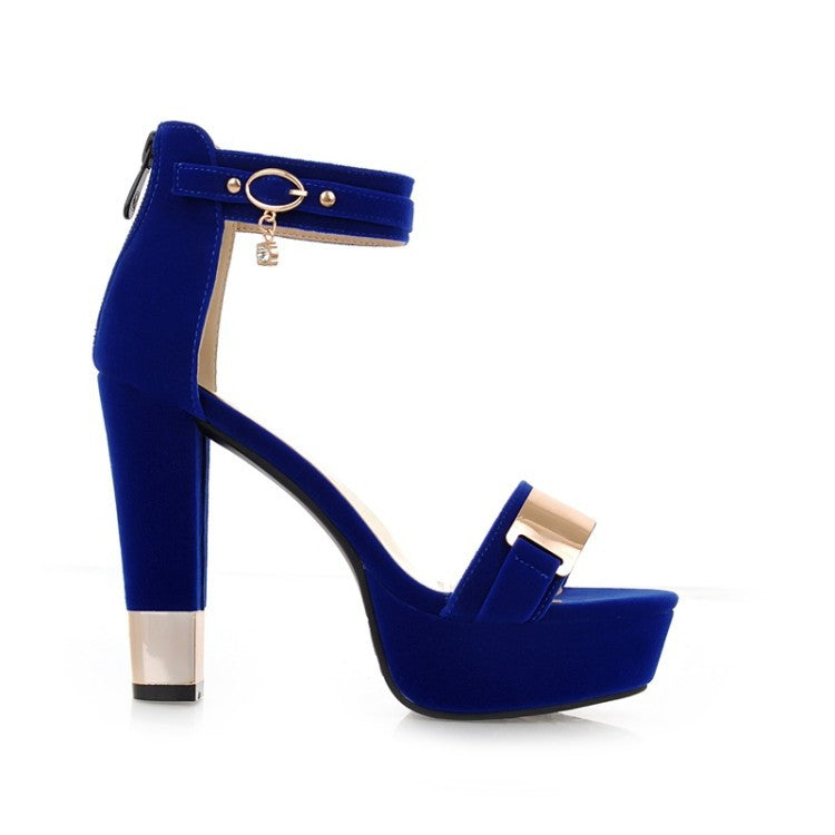 European & American-Style Super-High-Heels Sandals