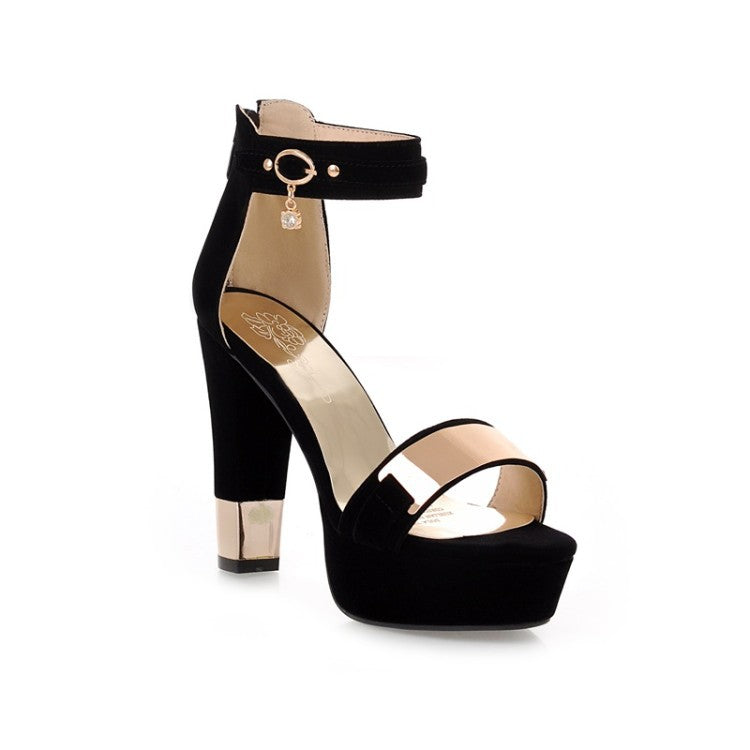 European & American-Style Super-High-Heels Sandals