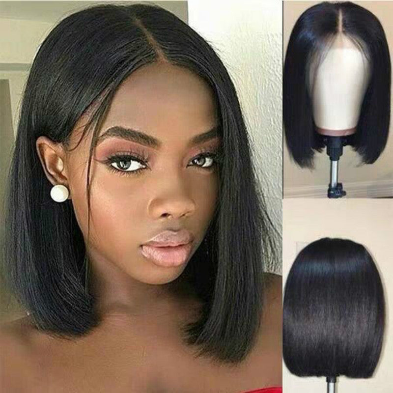 Short Human Hair Brazilian Wigs