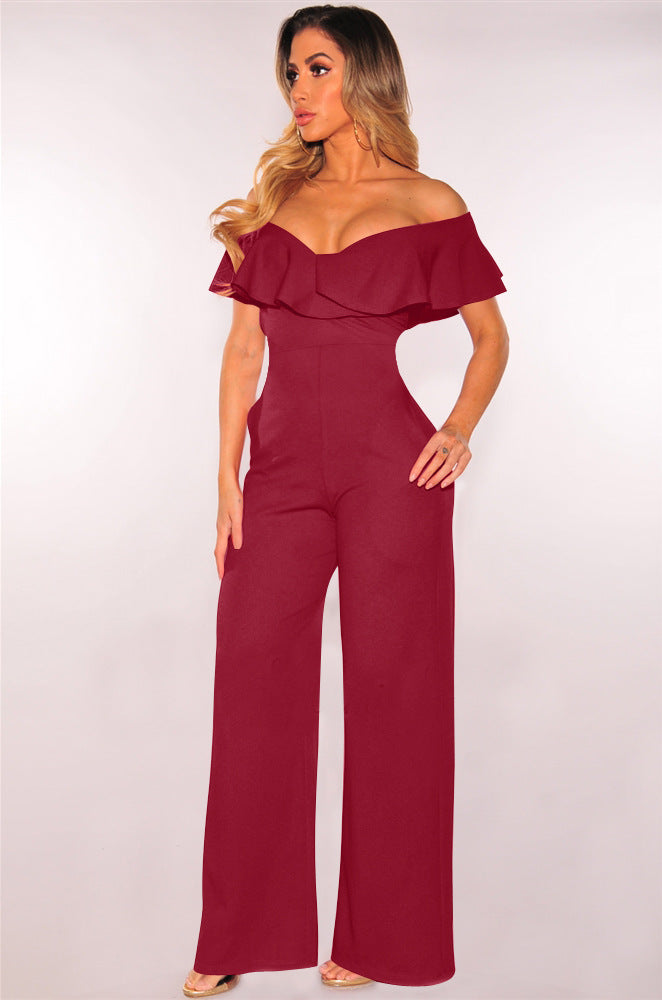 Women's New Standard Code Falbala Jumpsuits