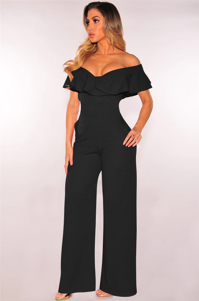 Women's New Standard Code Falbala Jumpsuits