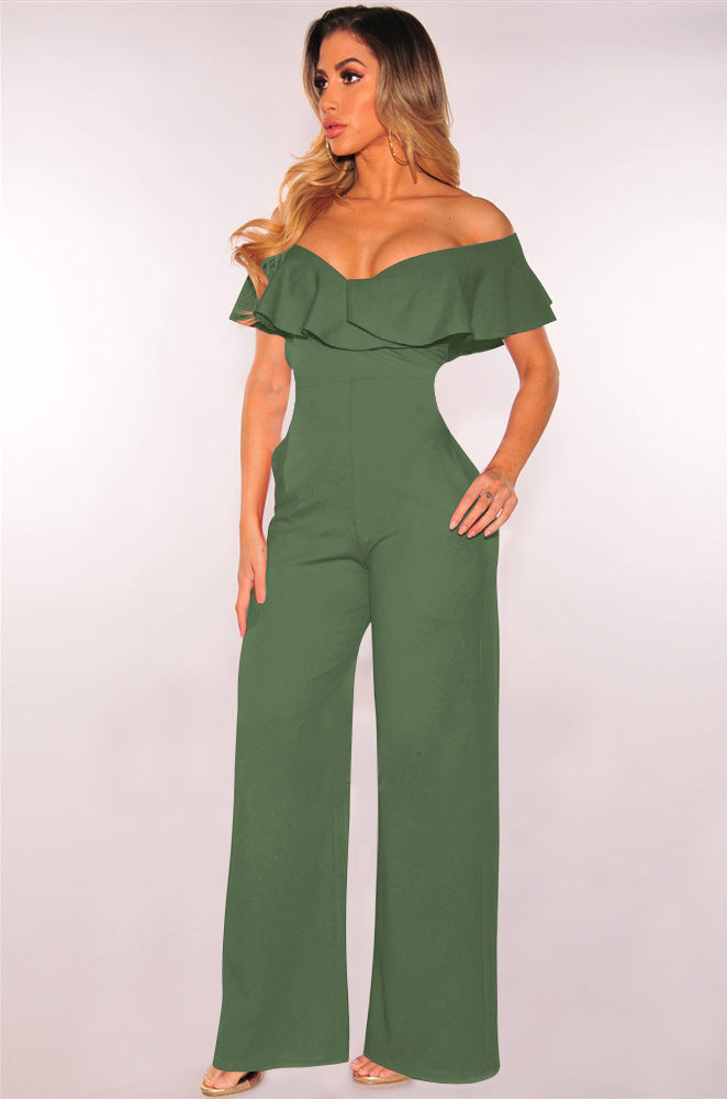 Women's New Standard Code Falbala Jumpsuits