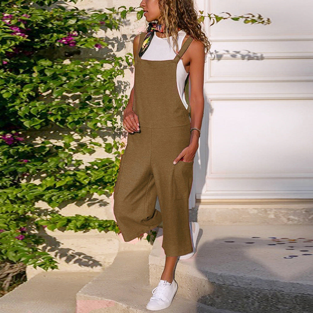 Women's Overalls - Casual Loose Trousers