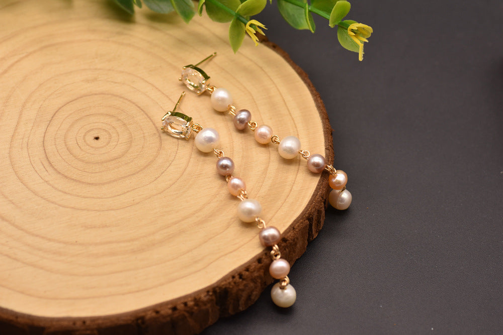 Water Pearl  Earrings for Women