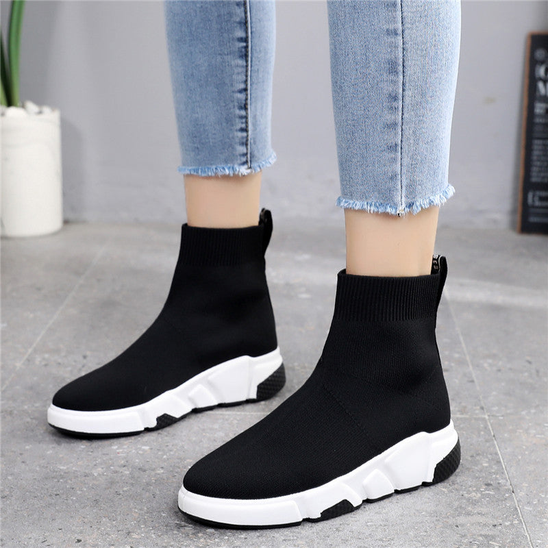 Women's Elastic Casual Sports Boots