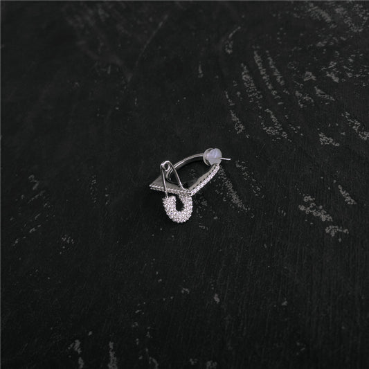 Round Hoop Earrings Women Fashion Temperament Personality Earrings