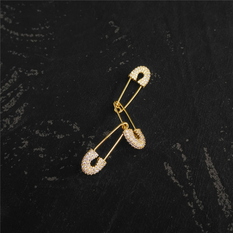 Round Hoop Earrings Women Fashion Temperament Personality Earrings