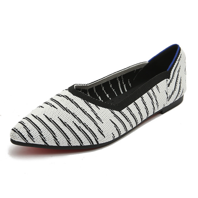 Women's Casual Mesh Shoes - Slip-On Loafers