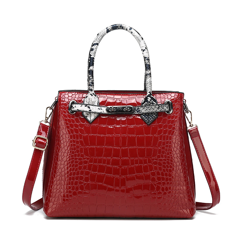 High-Quality Geometric Pattern Ladies' Handbag(s)