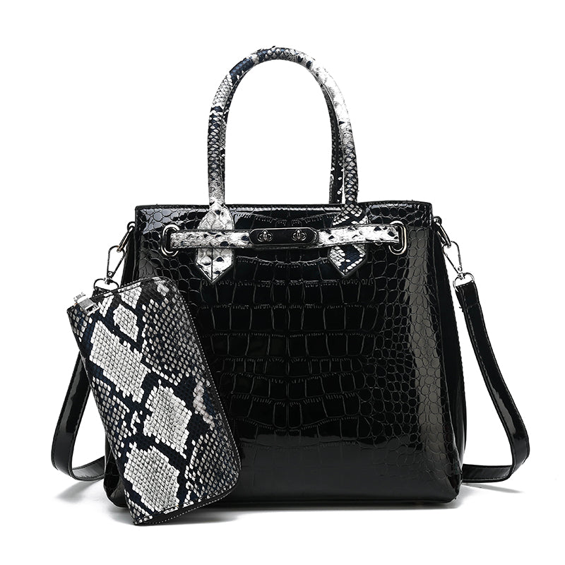 High-Quality Geometric Pattern Ladies' Handbag(s)