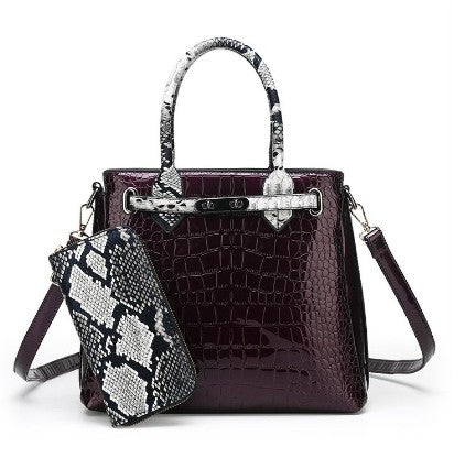 High-Quality Geometric Pattern Ladies' Handbag(s)
