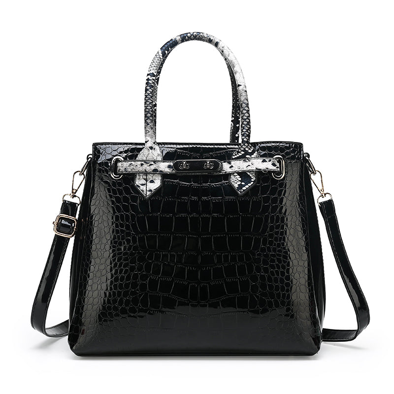 High-Quality Geometric Pattern Ladies' Handbag(s)