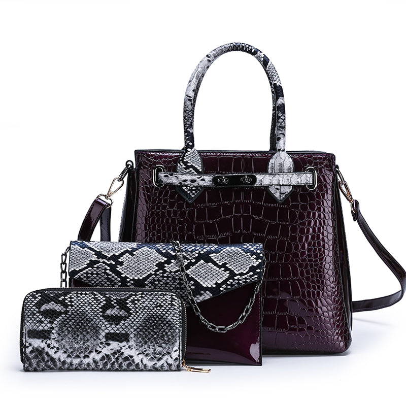 High-Quality Geometric Pattern Ladies' Handbag(s)