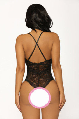 Women's Lace-Up One-Piece Underwear