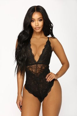 Women's Lace-Up One-Piece Underwear