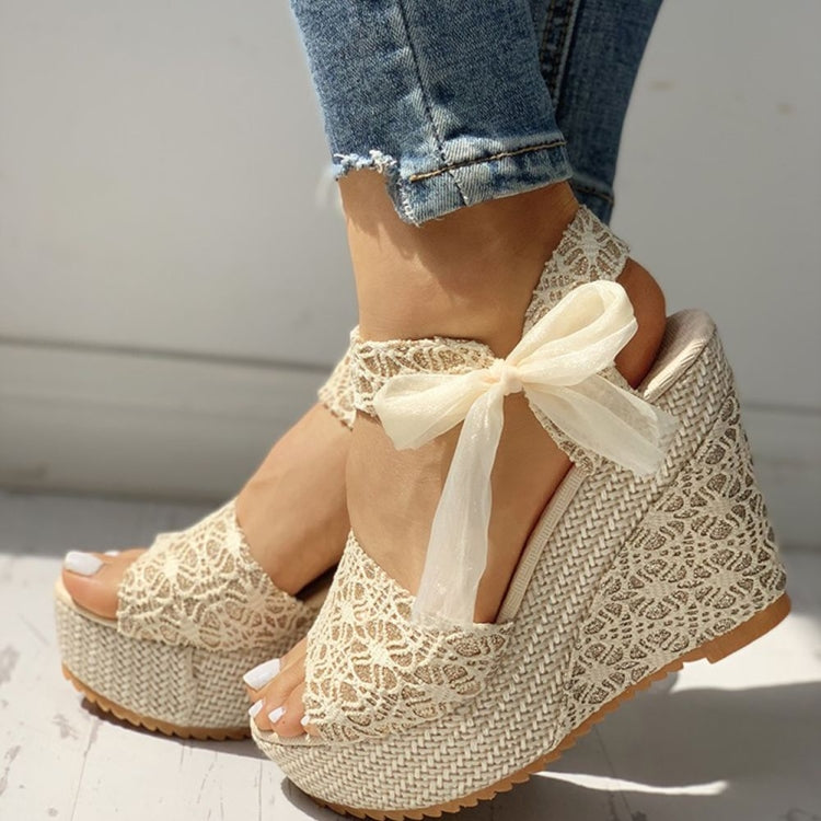 Platform Wedge-Heels Baotou Sandals