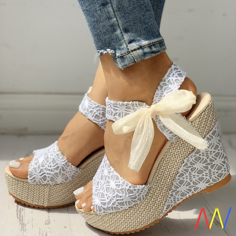 Platform Wedge-Heels Baotou Sandals