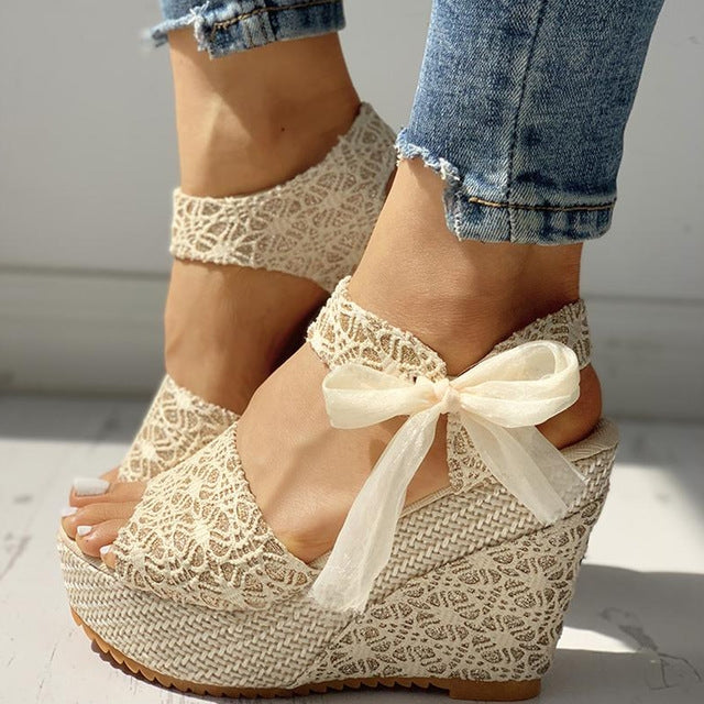 Platform Wedge-Heels Baotou Sandals