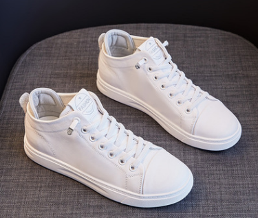 Layered-Leather Sneakers For Women