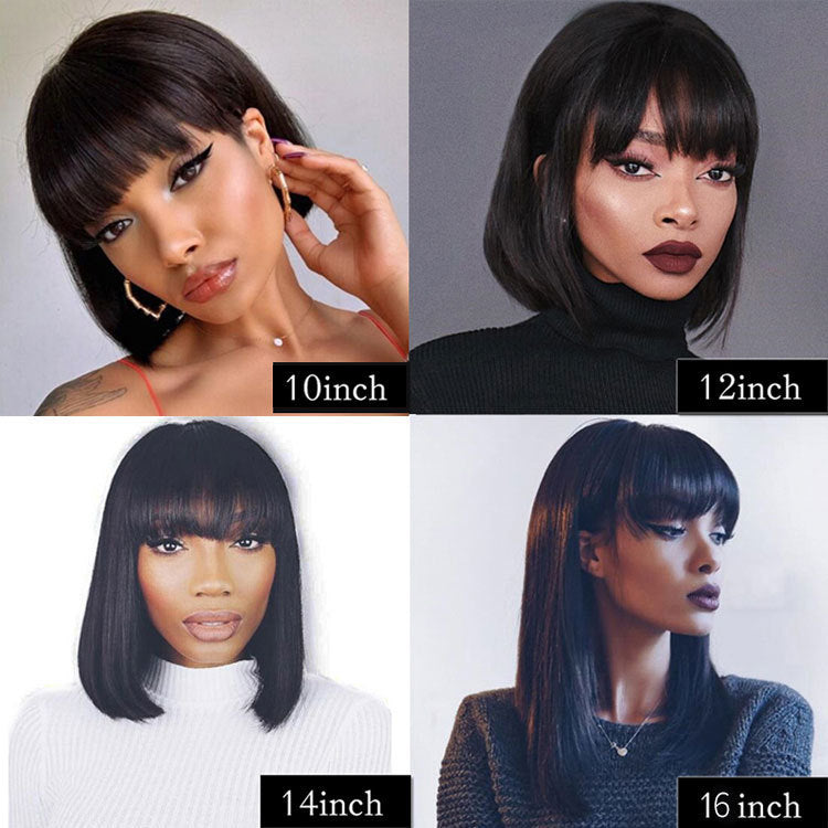 Unice Full Machine Human Hair Wigs