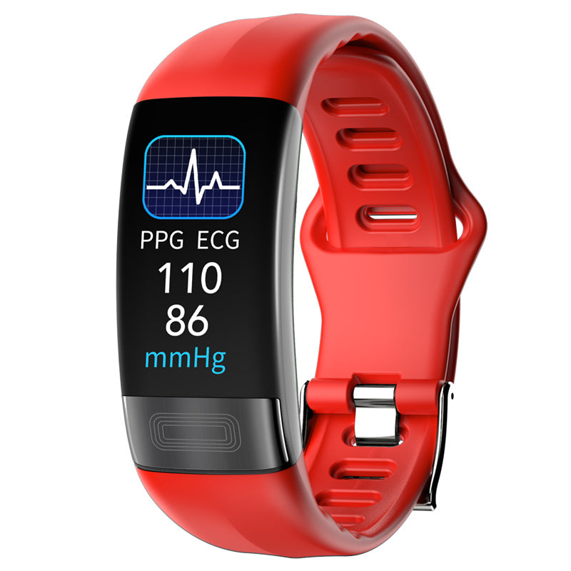 Body Temperature Smart Bracelet - ECG, Heart Rate, Blood Pressure Blood & Oxygen Health Test Watch