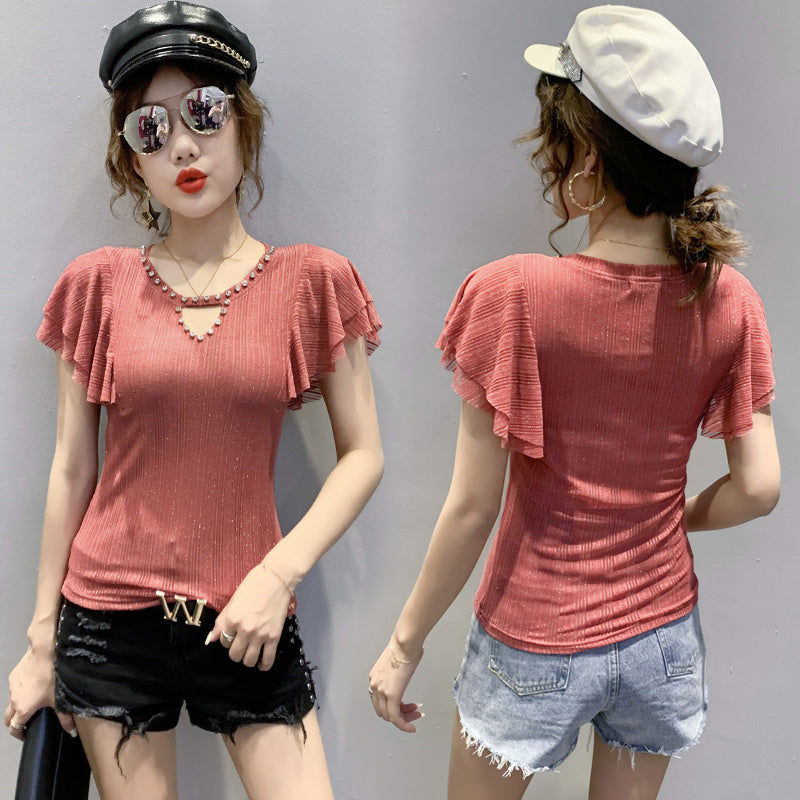 New Fashion Flying-Sleeve Tube Top