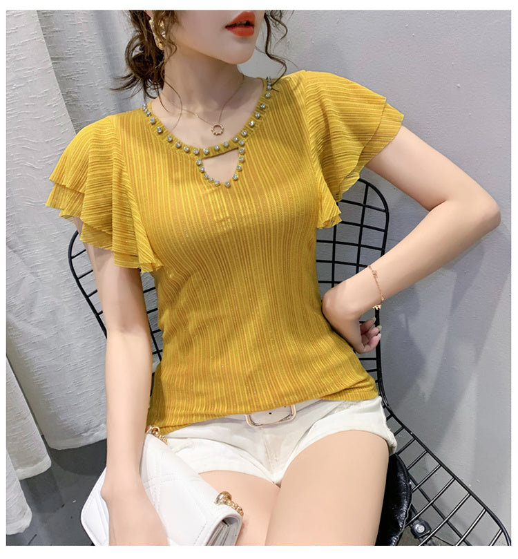 New Fashion Flying-Sleeve Tube Top