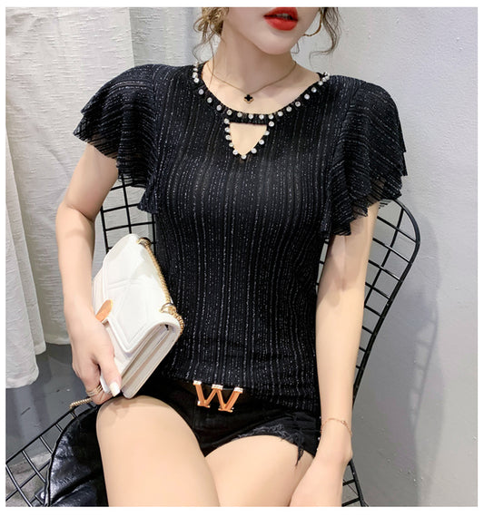 New Fashion Flying-Sleeve Tube Top