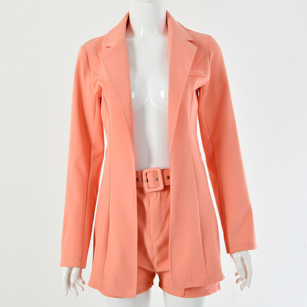 Women's Short Pants Suit