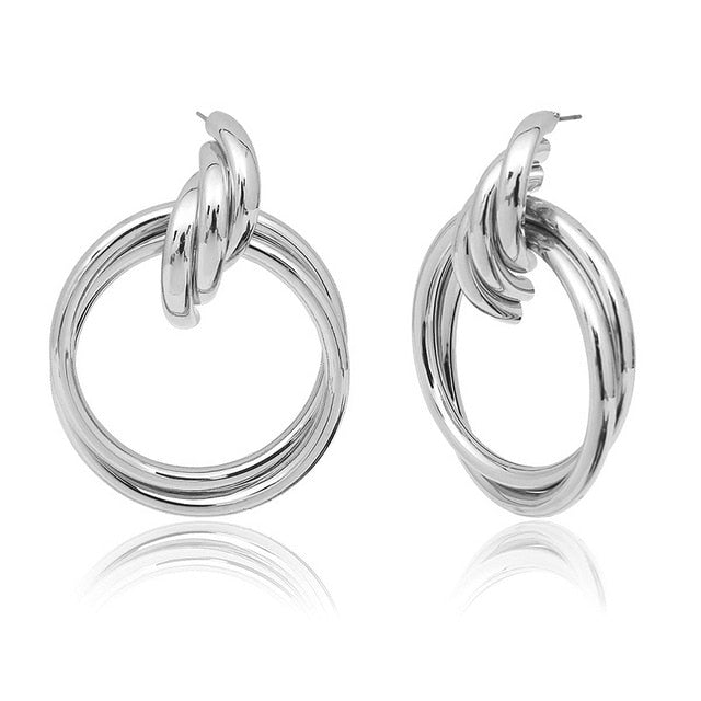 Hoop Earrings - Alloy