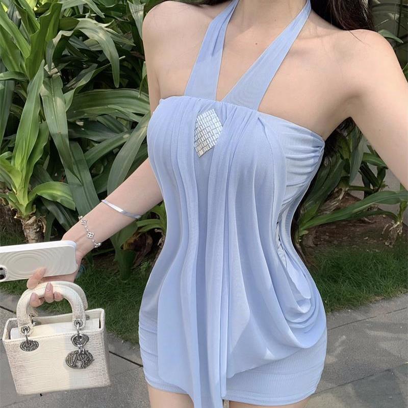 Waist-Cinching Figure-Flattering Sheath Dress