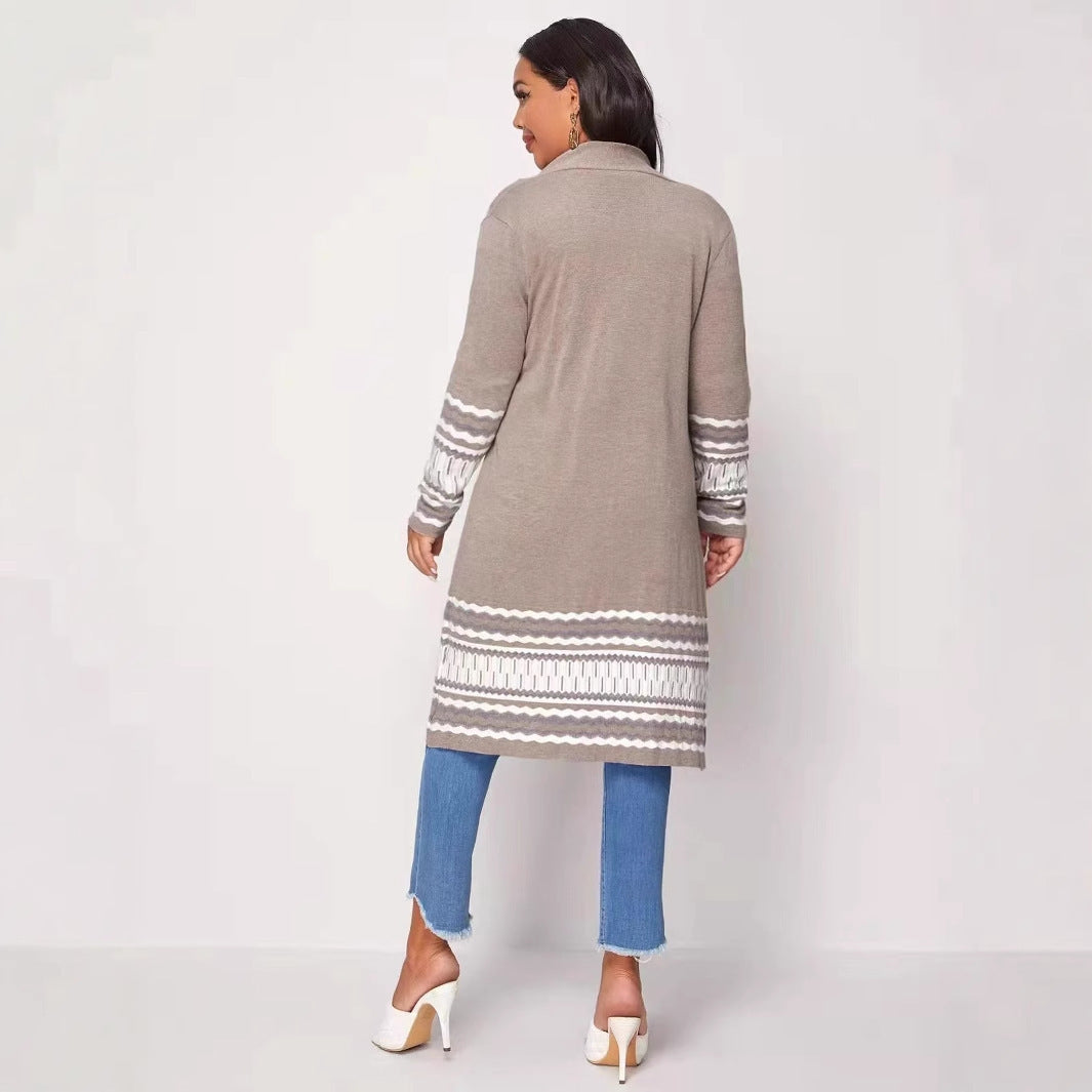 Large Size Women's Cardigan Jacket