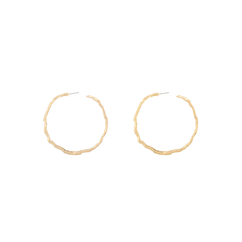 Exaggerated Irregular Hoop Earrings For Women