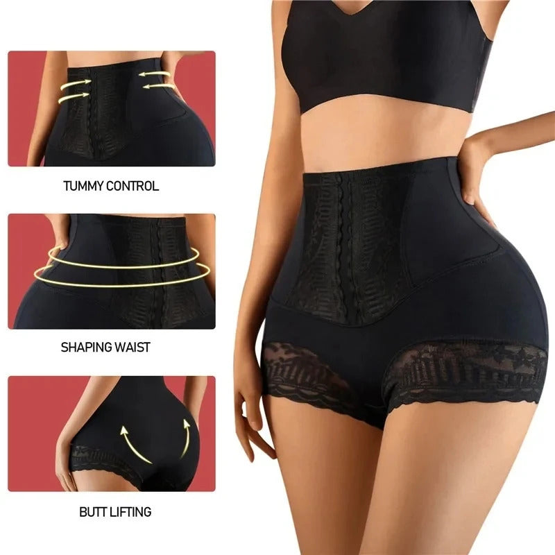 Women's High-Waist Shapewear Briefs