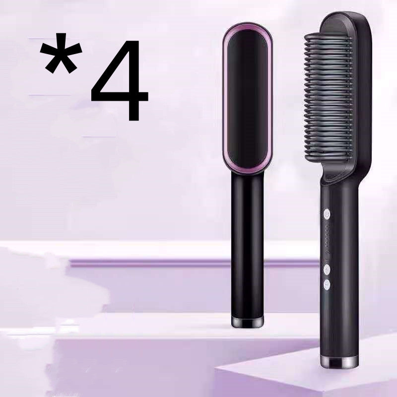 New 2-in-1 Hair Straightener -  Dual-Purpose Electric Hair Brush