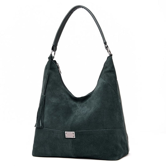 Luxury Designer Suede Female Handbag