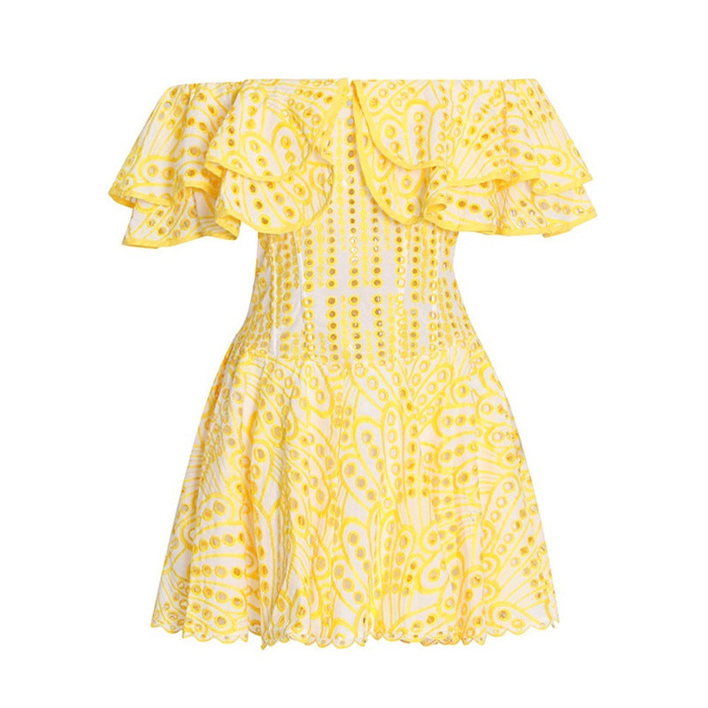Women's Fashion Waist-controlled Holiday Dress