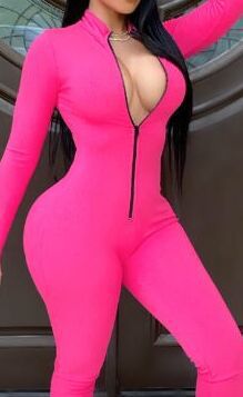 European & American Fashion Slim Long-Sleeve Jumpsuit