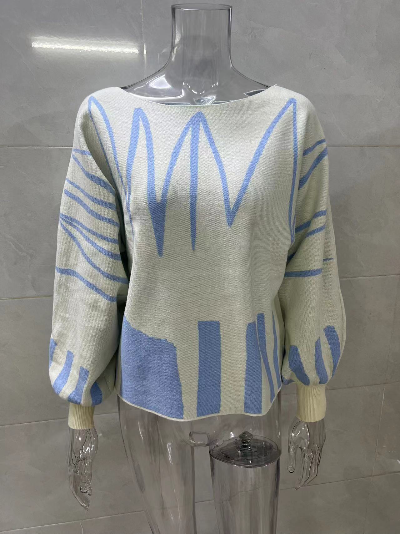 Loose Pullover Knittied Sweater