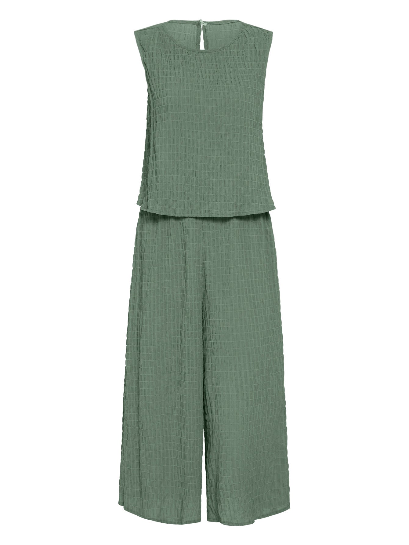 Women's Loose Sleeveless Jumpsuit