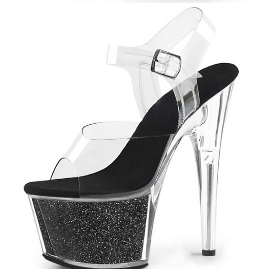 Super-High-Heel Waterproof Platform Sandals